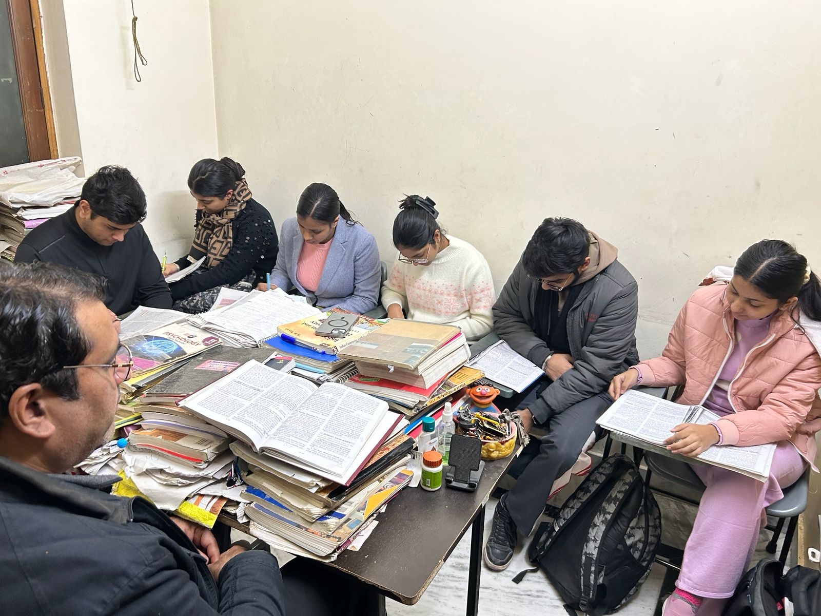 Focused study environment at R.M. Study Circle